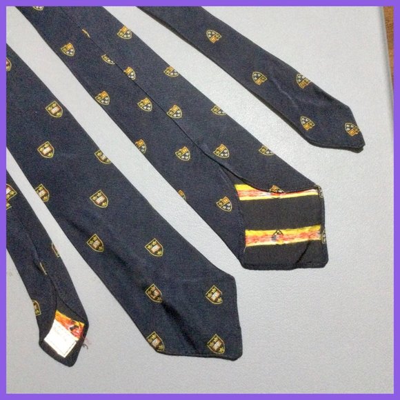 2 Vtg Silk Regimental Ties_142 - Picture 5 of 5